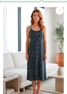 Floral Print Slip Dress