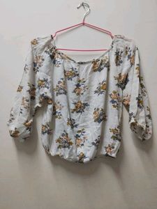 Floral Print Top