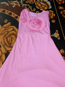 Cute Pink Girls Dress