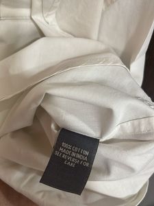 Men’s White Double Pocket Casual Shirt
