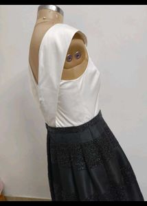 Elegant Black &amp; White  Dress