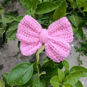 Cute Crochet Bow Hair Clip pack of 1