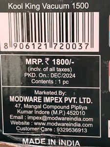 Modware 1500ml Insulated Water Bottle