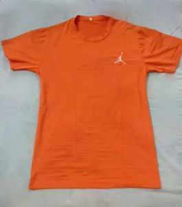 Men's Orange Jordan T-Shirt