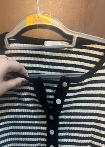 Striped Crop Top