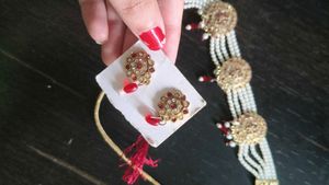 Exquisite Pearl &amp; Kundan Choker Set