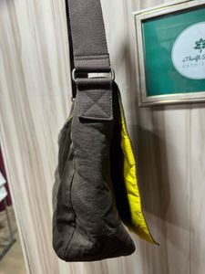 Puma Coffee Brown Rope Lock Shoulder Bag
