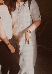 Checkered Kurta