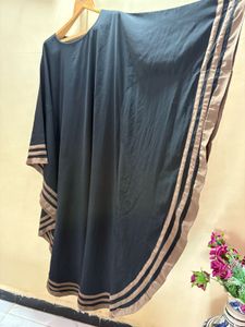 Elegant Black Abaya Gown