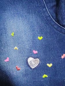 Cute Denim Jumper Dress