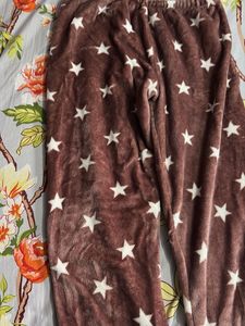 Cozy Star Print Pajama Pants