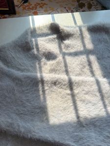 Cozy V-Neck Fuzzy Sweater