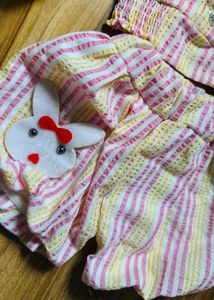 Cute Girls' Top &amp; Shorts Set