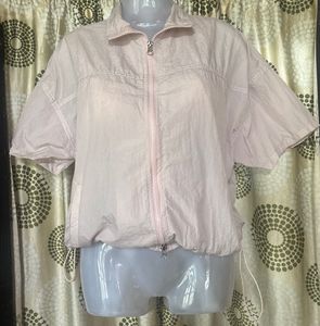Light Pink Short Sleeve Trekking Jacket