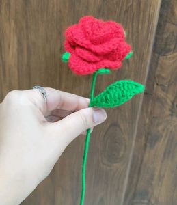 Handmade Crocheted colorful Roses 💐