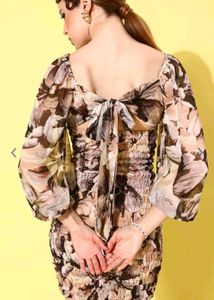 Chiffon Bodycon Dress