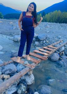 Denim Overalls Jumpsuit