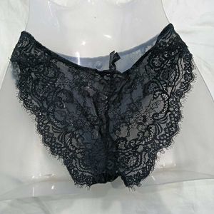 Elegant Black🪔 Lace Thong Briefs