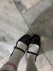 Classic Black Mary Jane Flats