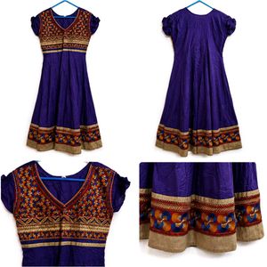Cotton A-line Anarkali