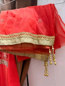 Exquisite Red Embroidered Lehenga Choli