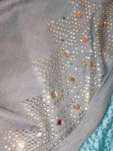 stone duppta hijab