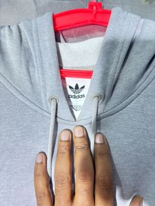 Adidas originals Grey Hoodie