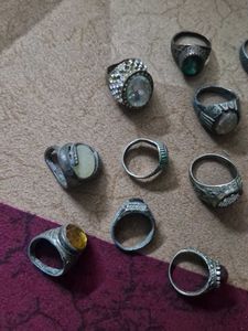 14 pcs Vintage Assorted Rings Collection