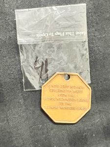 New Jersey Turnpike Coin Keychain Rare