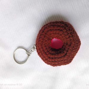 Crochet Donuts Keychain 🍩