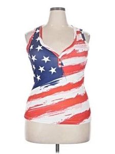 American Flag Tank Top