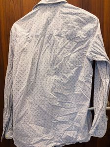 Men's Patterned Button-Down Shirt