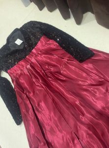 Sparkly Black &amp; Pink Gown❤️