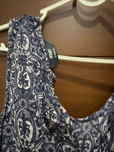 Printed Sleeveless Jumpsuit
