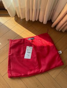 ZARA Red Mini Skirt