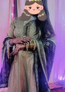 Exquisite Embroidered full length gown for women