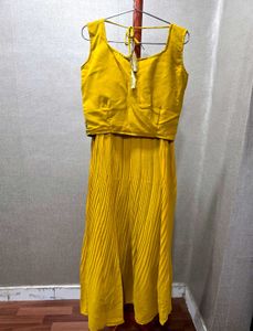 Haldi Lehenga Set with Alteration