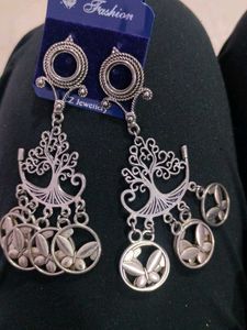 Boho Tree of Life Dangle Earrings