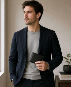 original Black Leather Bi-fold Wallet