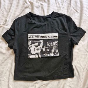 Black Graphic T-Shirt