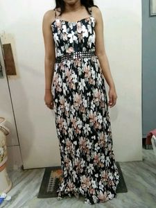 Floral Print Maxi Dress