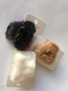 Fuzzy Hair Claw Clips(set of 3)