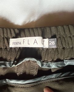 Olive Green Wide Leg Pants