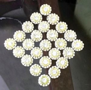 Golden stone Diamond Crystal bridal patches