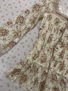 Bohemian Floral Lace Blouse