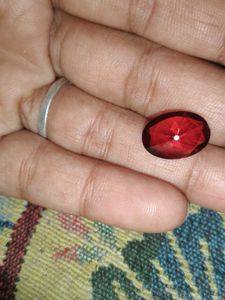 Real Beautiful Red Garnet Gemstone