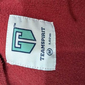 Cozy Red Fleece Vest