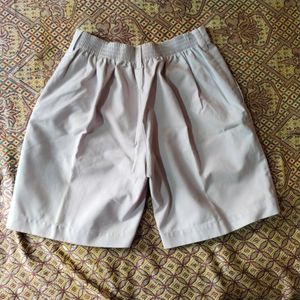 White Half Pant