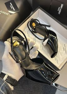 Saint Laurent Red Patent Heels