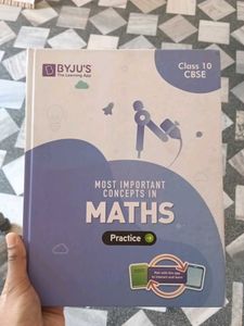 BYJU'S Class 10 Maths Practice and Volum 1,2 Book